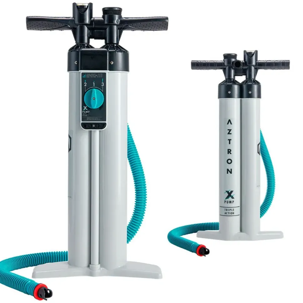 Aztron Bomba de pie Triple Action