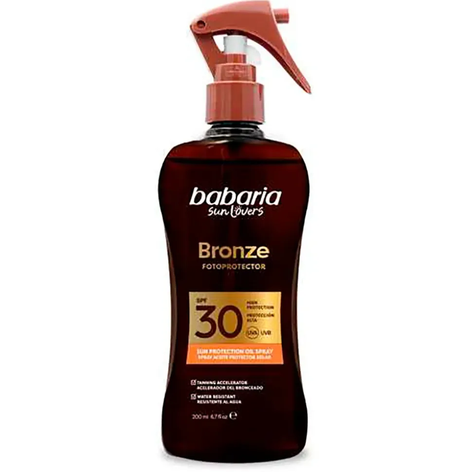 Babaria Aceite Protector Coco Bronce Spf 30 200Ml
