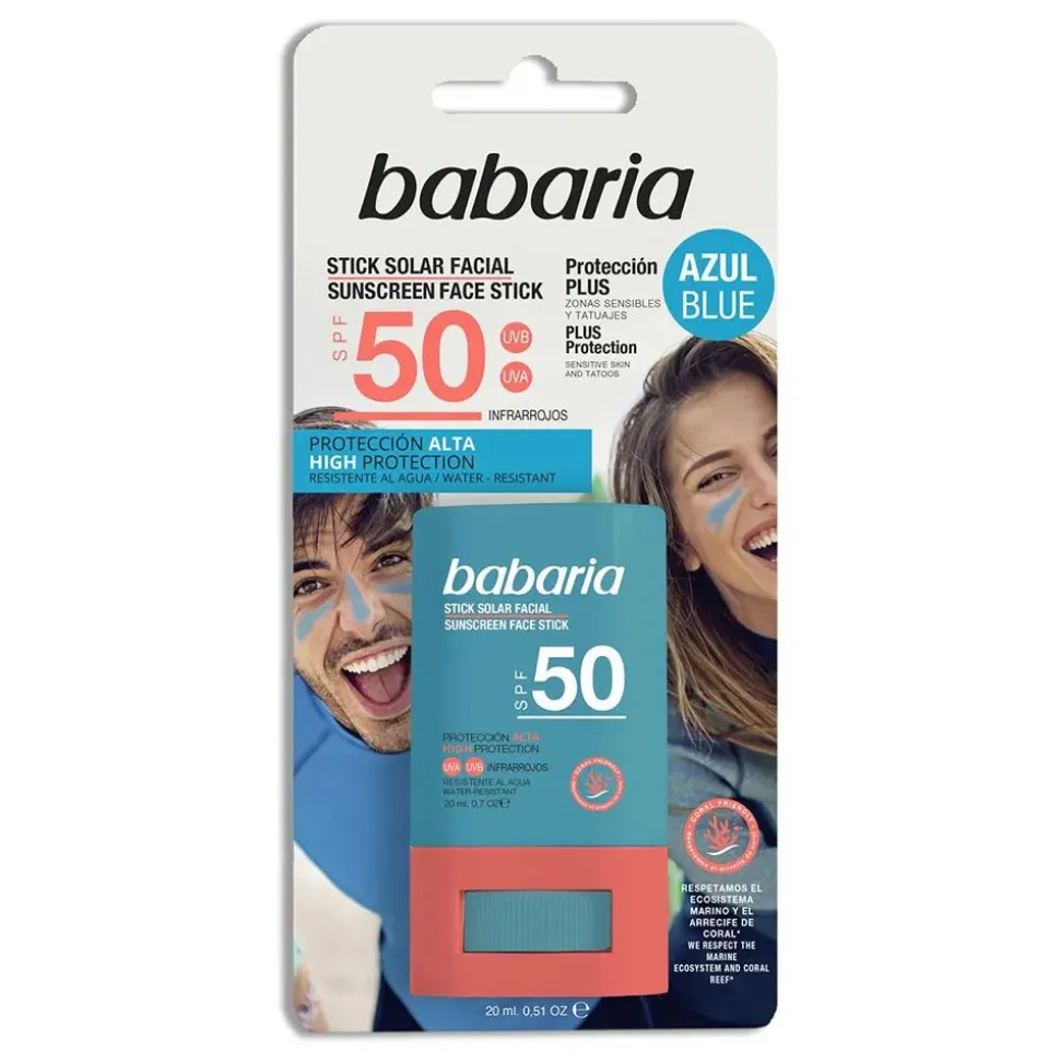 Babaria Protector Facial en Barra Plus F-50 20ml