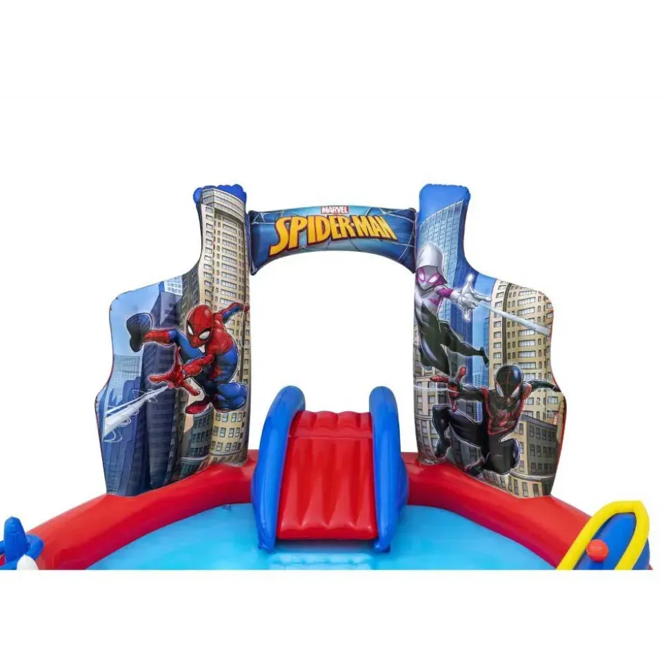 Bestway Centro de juegos acuáticos 98793 Marvel Spider-Man 211x206x127 cm