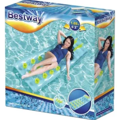 Bestway Colchoneta de aire para piscina Fashion Lounge 188x71 cm Surtido