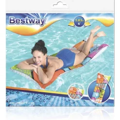 Bestway Colchoneta de aire para piscina Fashion Surtido