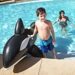 Bestway Colchoneta Hinchable de Ballena para Piscina Surtido 203x102 cm