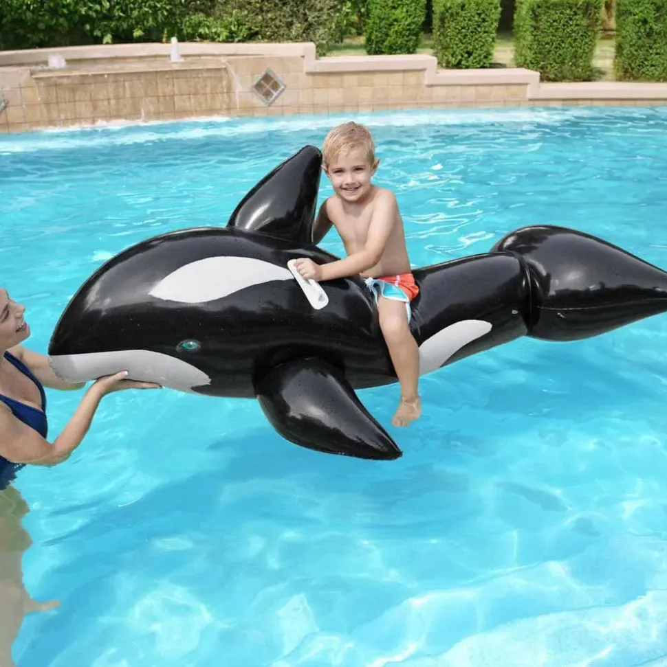Bestway Colchoneta Hinchable de Ballena para Piscina Surtido 203x102 cm