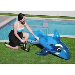 Bestway Colchoneta Hinchable de Ballena 157x94 cm