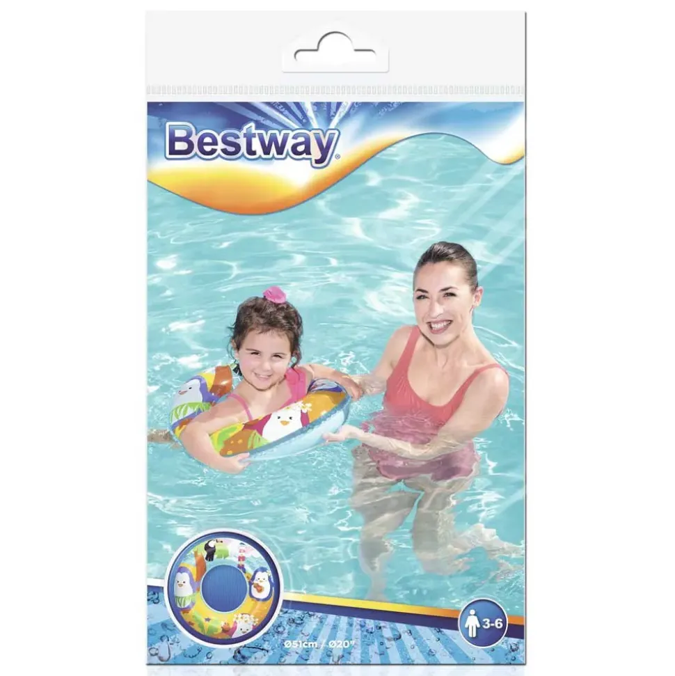 Bestway Flotador de natación Marine Adventure Ø51 cm Surtido