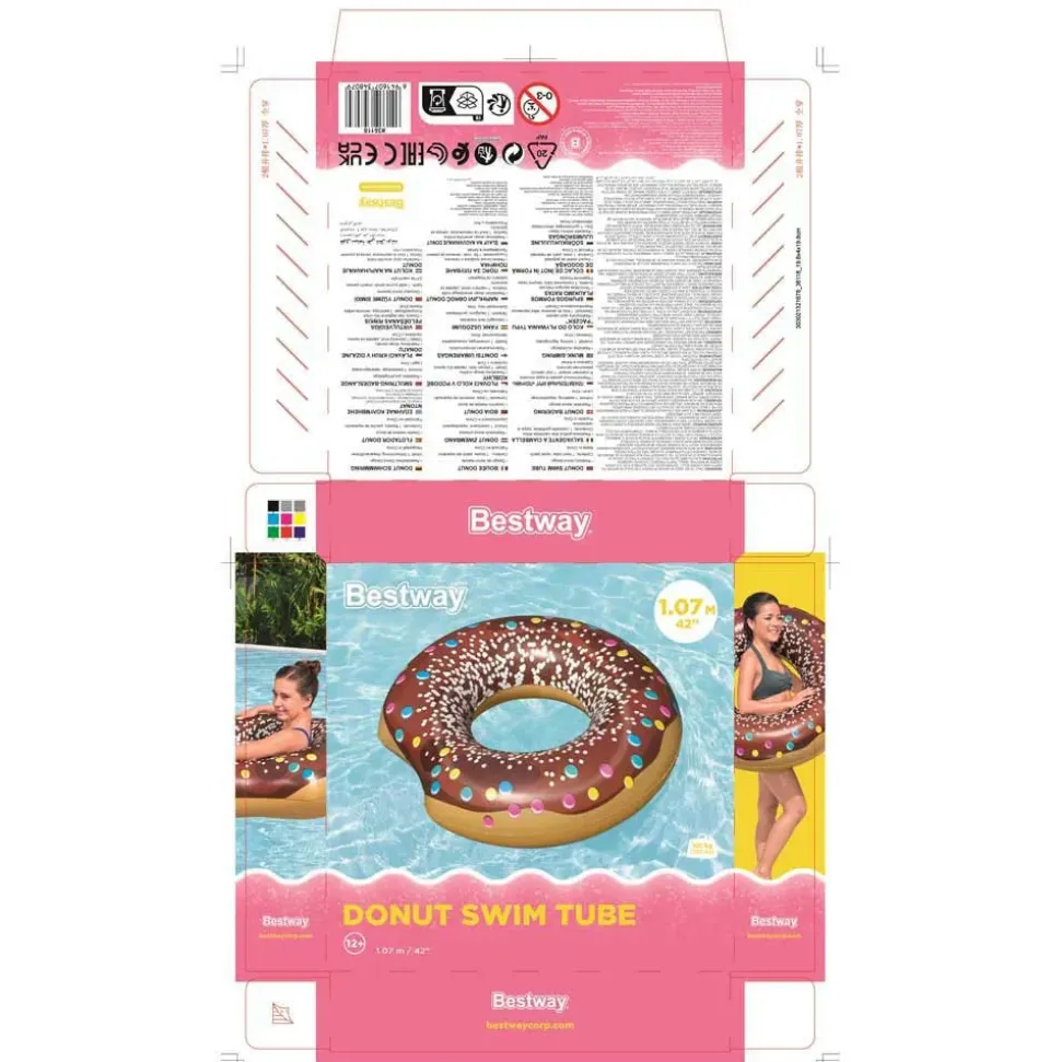 Bestway Flotador de natación Surtido Ø107cm