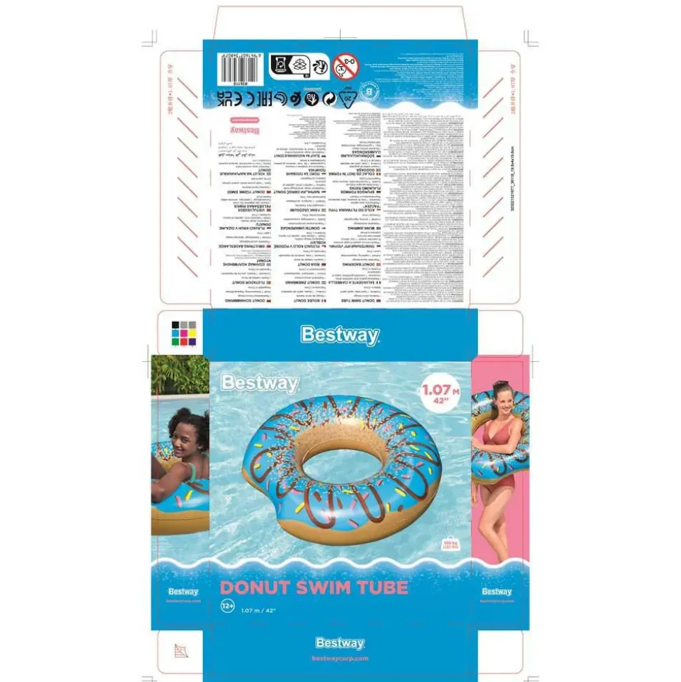 Bestway Flotador de natación Surtido Ø107cm