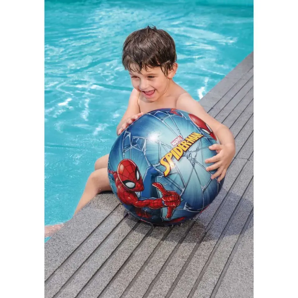 Bestway Pelota de playa Spiderman Ø51 cm