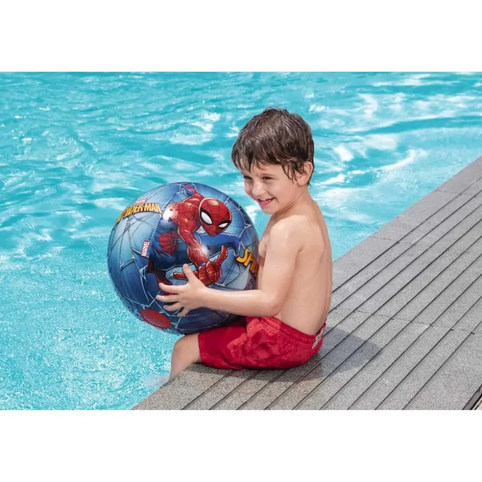 Bestway Pelota de playa Spiderman Ø51 cm
