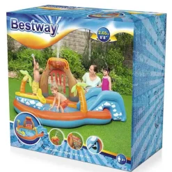 Bestway Piscina hinchable ovalada Lava Lagoon 265x265x104 cm