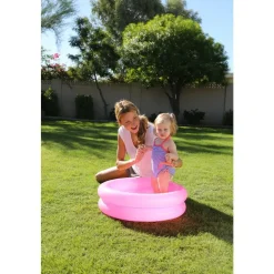 Bestway Piscina hinchable para bebés con dibujos en la base 61x15 cm
