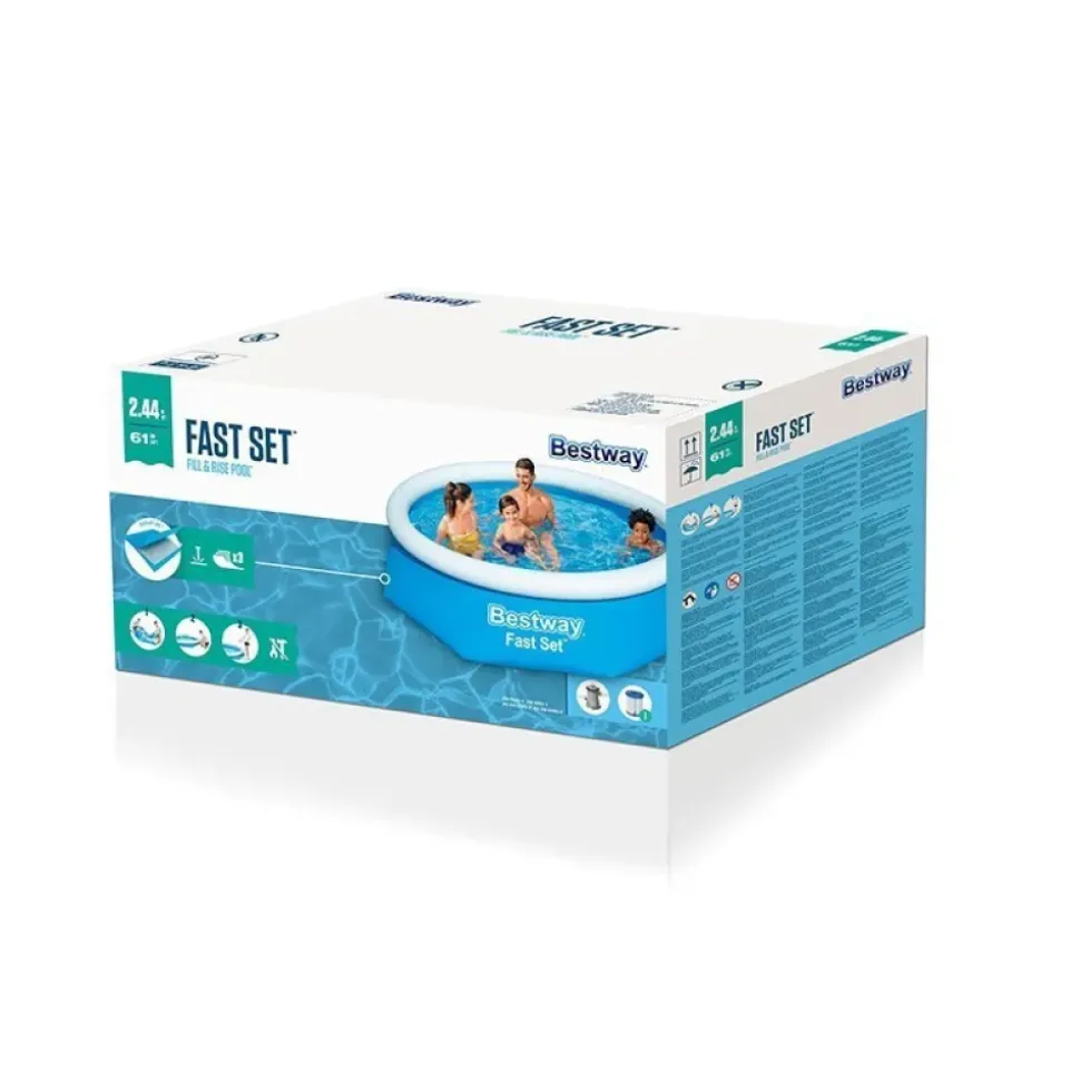 Bestway Piscina hinchable redonda 57458
