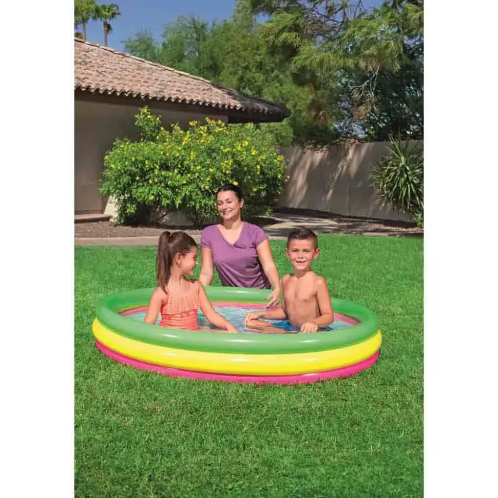 Bestway Piscina hinchable redonda Summer Ø152x30 cm