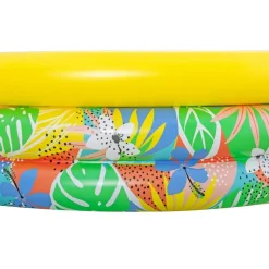 Bestway Piscina hinchable redonda 51203 Tropical Ø168x38 cm