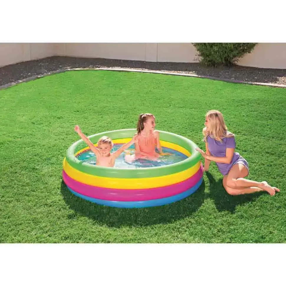 Bestway Piscina hinchable redonda Ø157x46 cm