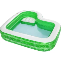 Bestway Piscina inflable con asiento 231x231x51 cm