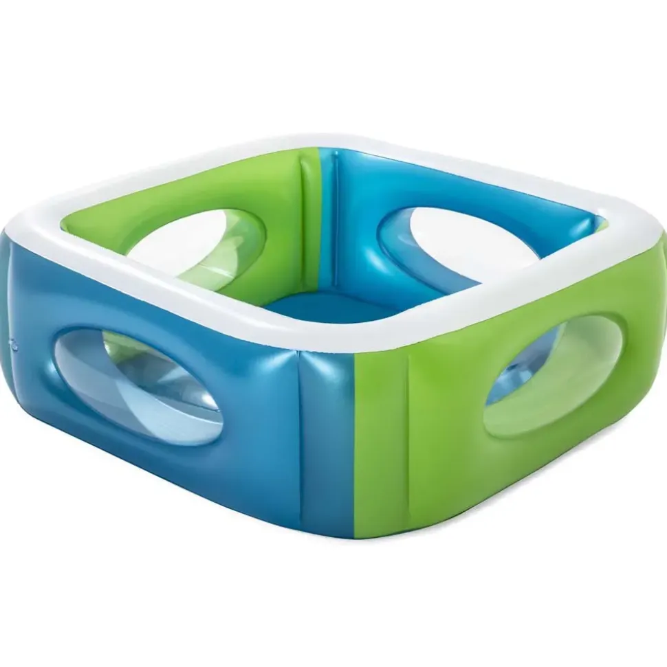 Bestway Piscina inflable cuadrada para ventana 168x168x56 cm