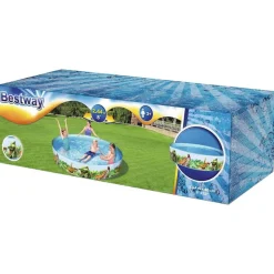 Bestway Piscina redonda Fill N Fun Dinosaur 244x46 cm