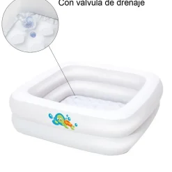 Bestway Plaza de la Piscina Infantil 86x86x25 cm