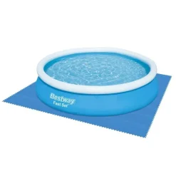 Bestway Protector de suelo para piscina 58220 50x50x0.4cm 9 unidades
