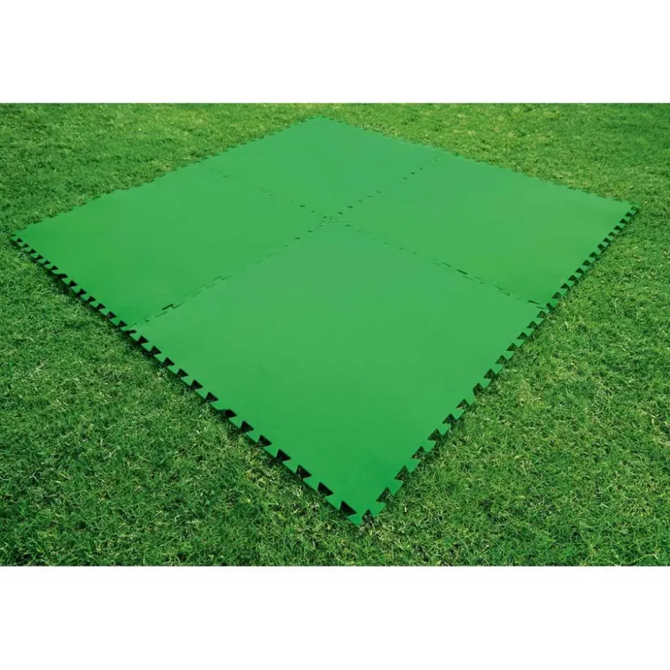 Bestway Protector de suelo para piscina 9 unidades