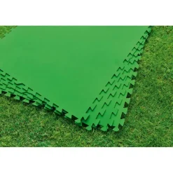 Bestway Protector de suelo para piscina 9 unidades