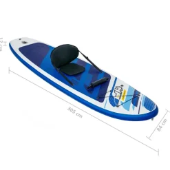 Bestway Set de paddle surf hinchable Hydro-Force