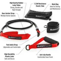 Buddyswim Banda de resistencia Ultimate Dryland
