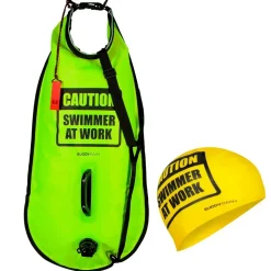 Buddyswim Boya Caution Swimmer At Work 28L