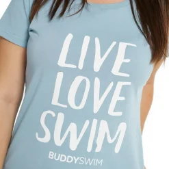 Buddyswim Camiseta de manga corta Live Love Swim