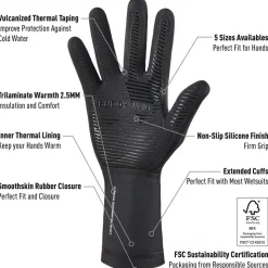 Buddyswim Guantes de neopreno Trilaminate Warmth 2.5 mm