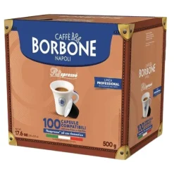 Caffè Borbone Cápsulas de café Respresso Miscela Oro 100 unidades