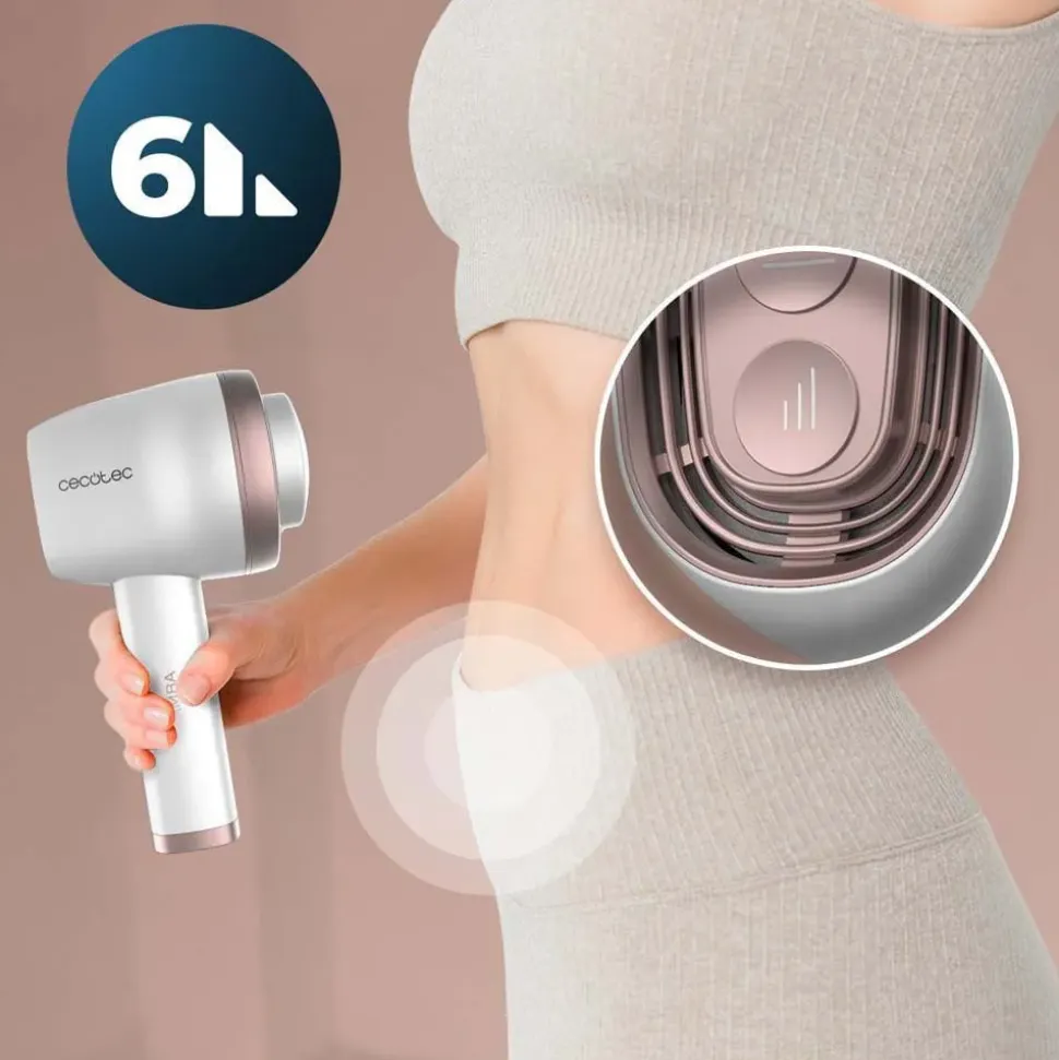Cecotec Masajeador anticelulítico Bamba SkinCare Silhouette