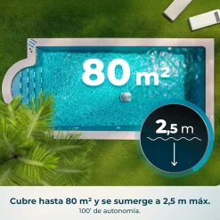 Cecotec Robot limpiafondos Conga Pooldroid 3000 FloorMaster