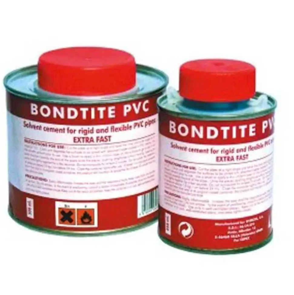 Cepex 68597 Bondtite PVC-U Cemento solvente 250cc con pincel