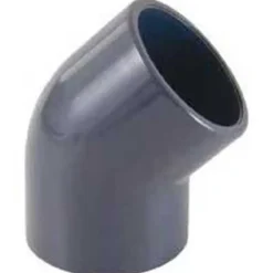 Cepex Codo de PVC de 45º con enchufe para disolvente Ø40