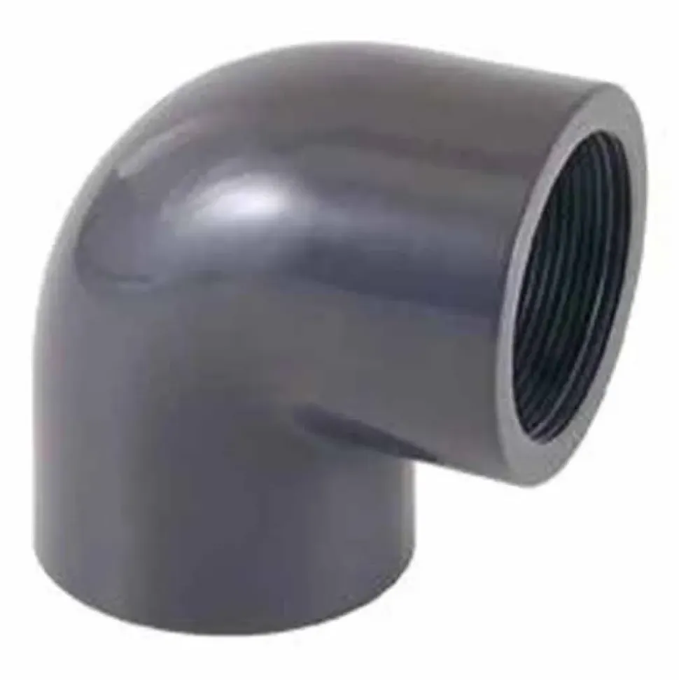 Cepex Codo 90º PVC Ø50 con rosca hembra BSP