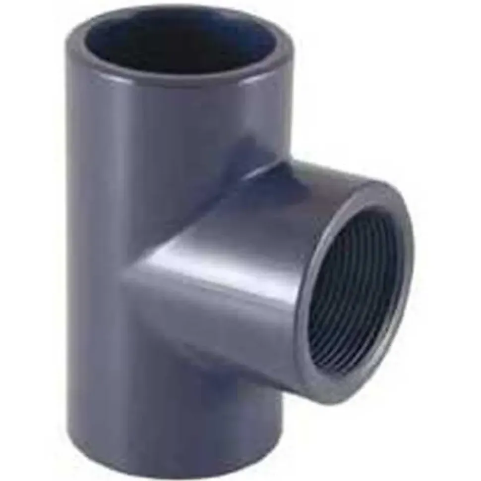 Cepex 01801 90º PVC Ø63 tee toma de solvente x rosca hembra BSP