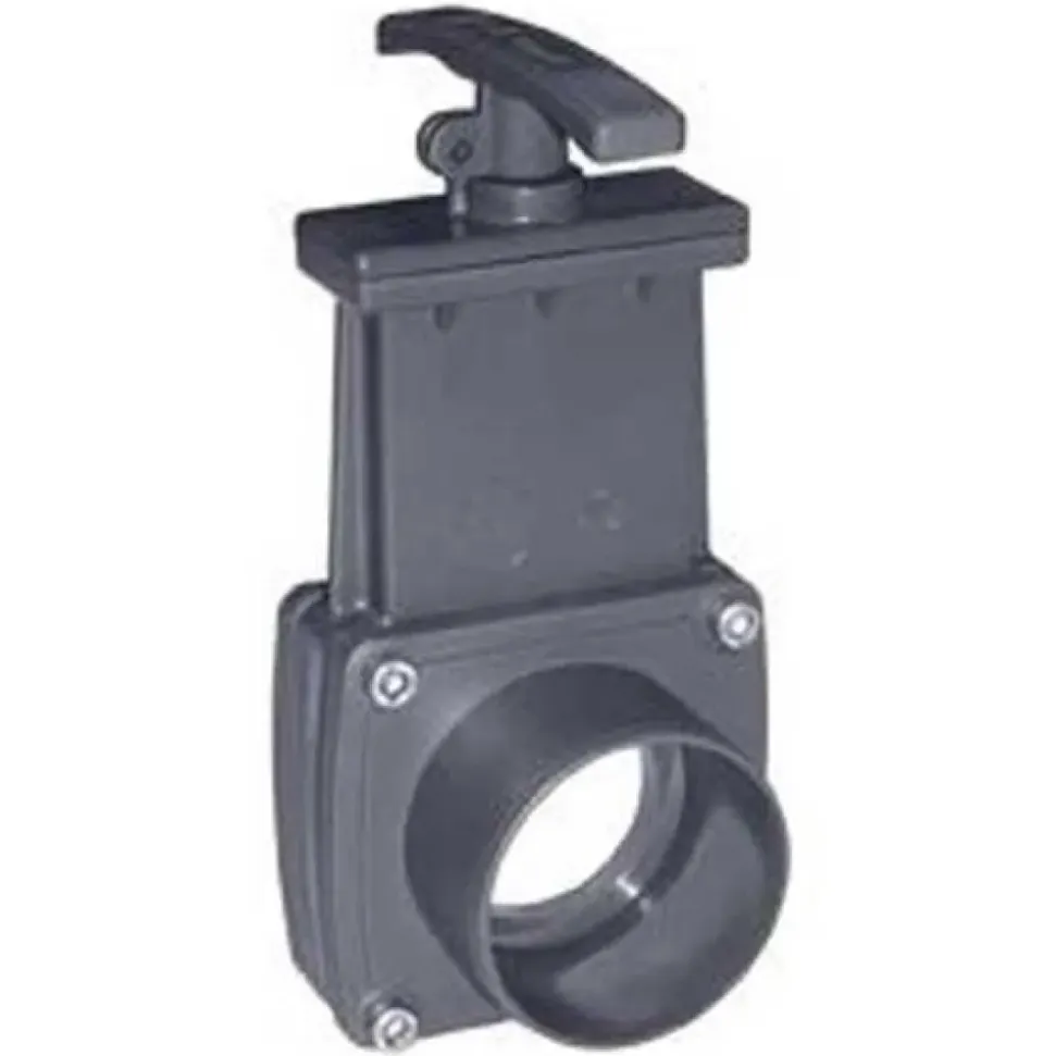 Cepex 28934 Válvula de guillotina Ø50x50 manguito para encolar x manguito para encolar reacondicionado