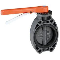 Cepex 32618 Válvulas de mariposa de PVC-U Ø160 serie std juntas tóricas EPDM eje cincado Acero
