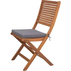 Chillvert Cojín de asiento para silla de jardín Gandia 38x38x4.5 cm