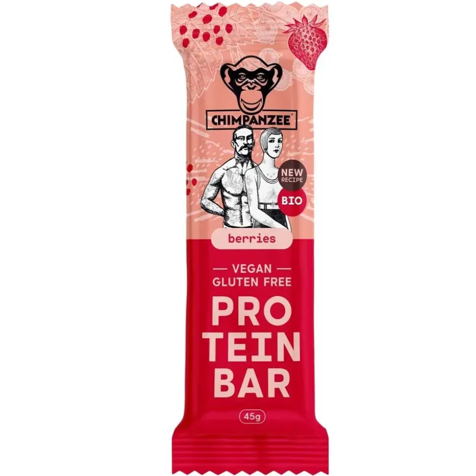 Chimpanzee Barrita de proteínas Bio Bayas 45g