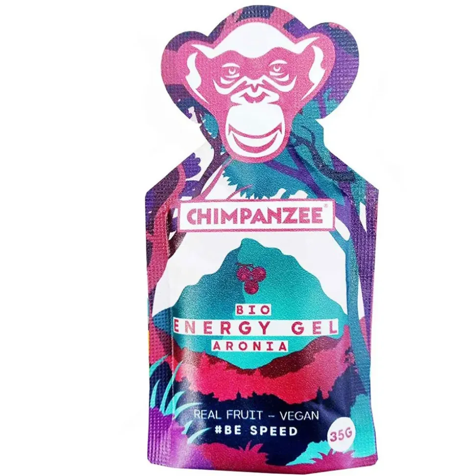 Chimpanzee Gel energético Vegan/Organic-Bio/Gluten Free Aronia 35g