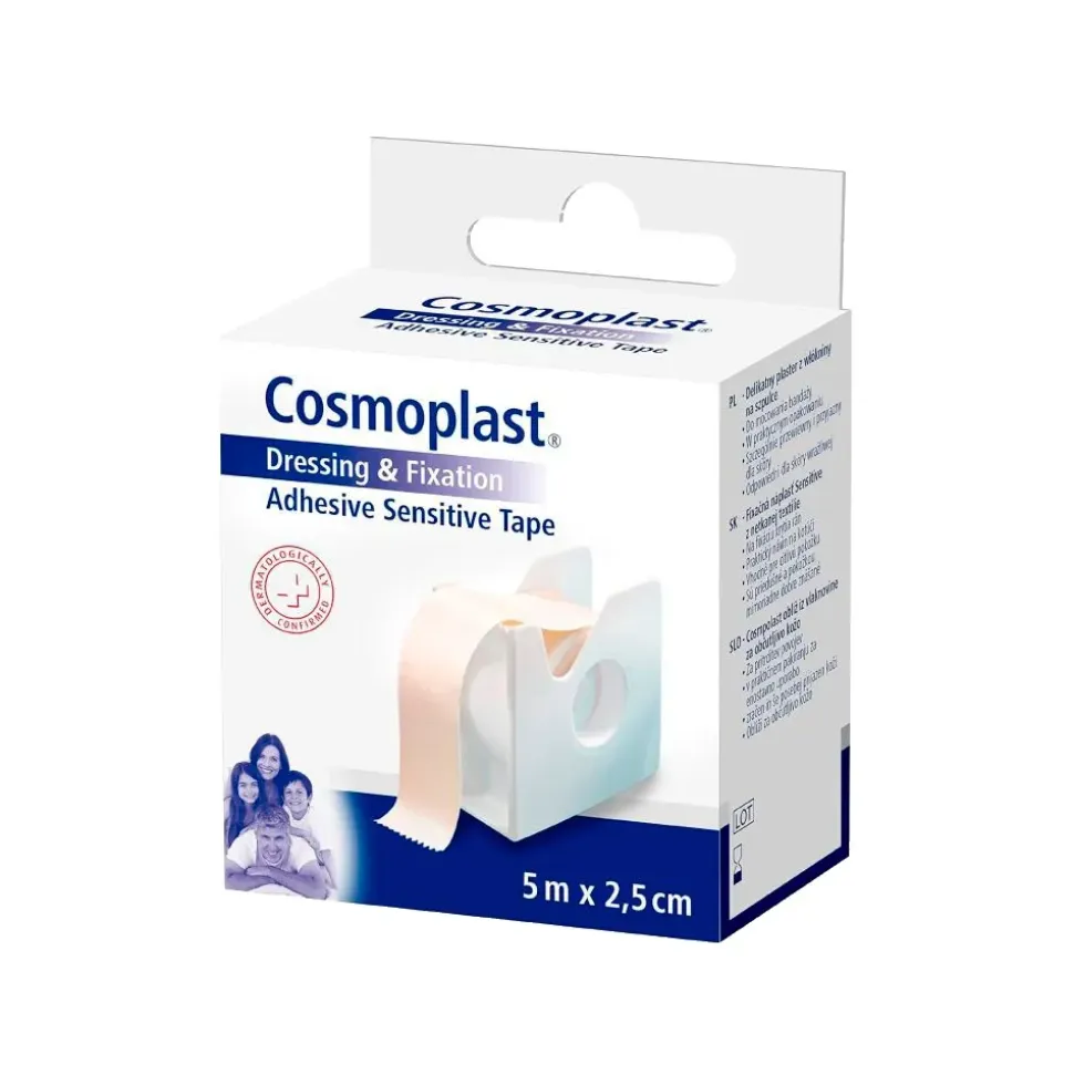 Cosmoplast Cinta de papel sensible 2.5 cm x 5 m