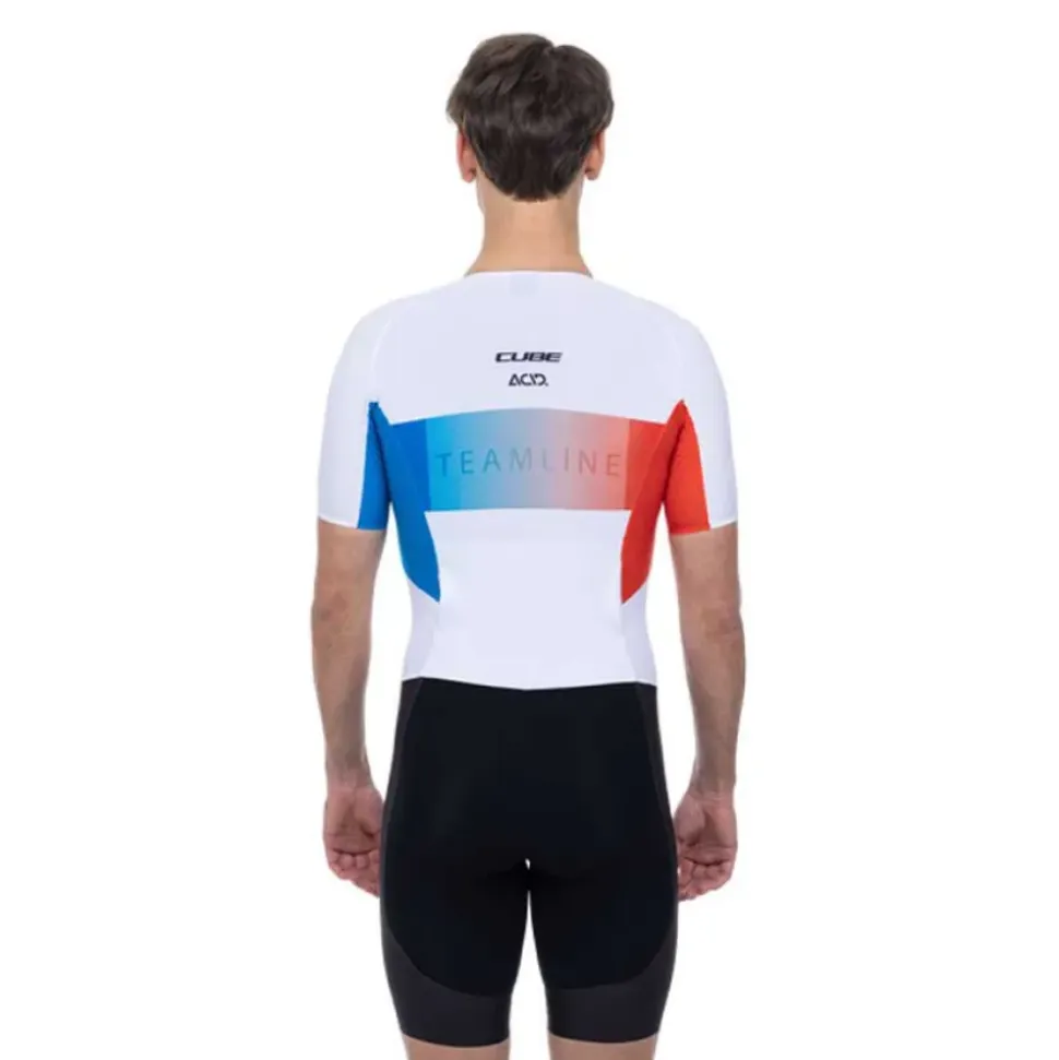 Cube Traje de triatlón de manga corta Teamline