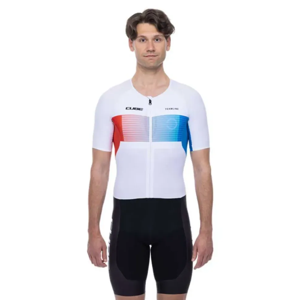 Cube Traje de triatlón de manga corta Teamline