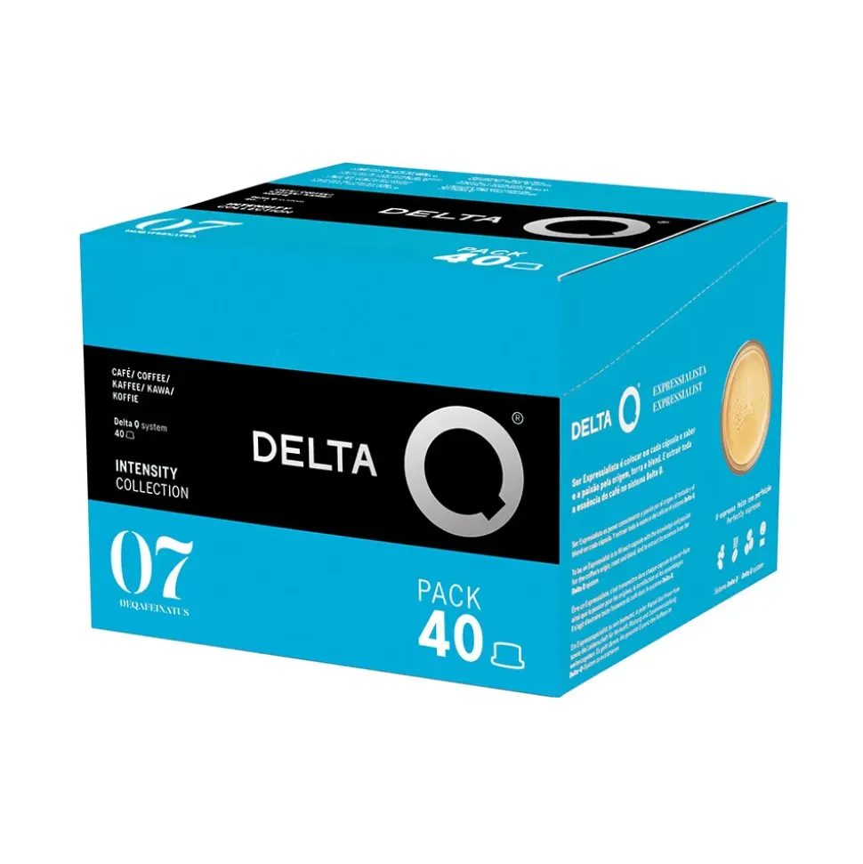 Delta Q Cápsulas de café descafeinado 40 unidades