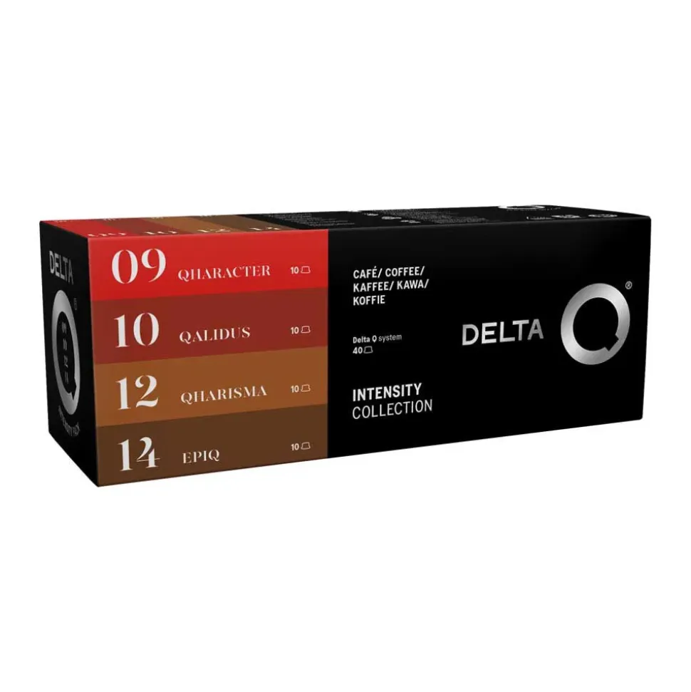 Delta Q Cápsulas de café Intensidades Q 40 unidades