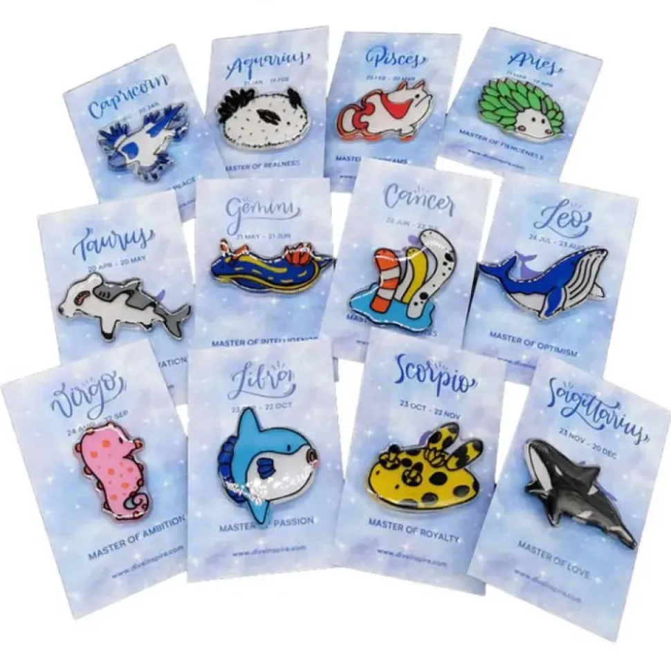 Dive Inspire Pin Capricorn